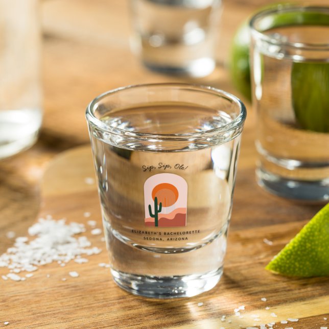 Bachelorette Weekend Party Favor Personalized Shot Glass (Creator Uploaded)