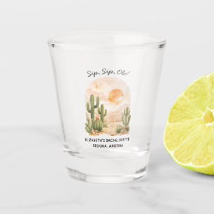 Bachelorette Weekend Party Favor Personalized Shot Glass