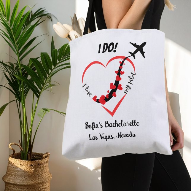 Bachelorette Weekend Party Favor Personalized Tote Bag (Creator Uploaded)