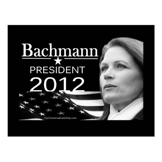 Bachmann for President Postcard