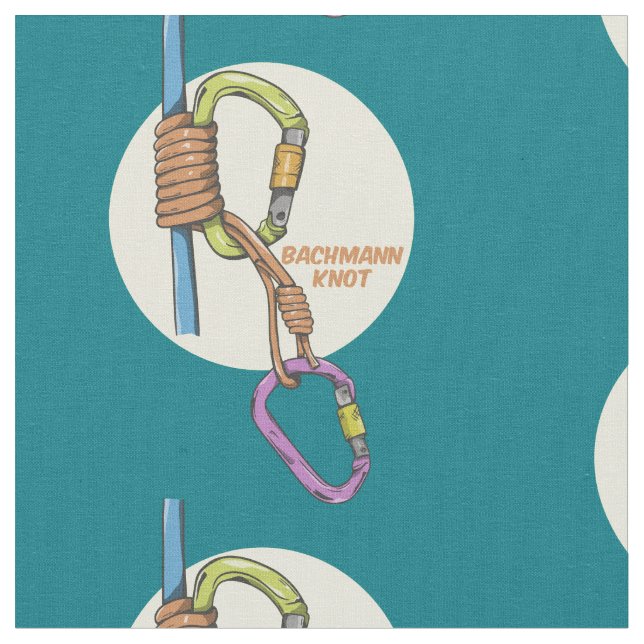 Bachmann hitch rock climbing fabric (Close Up)