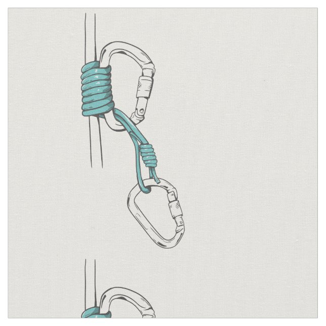 Bachmann Knot Climbing Prusik Hitch Fabric (Close Up)