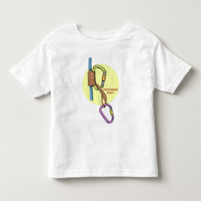 Bachmann Rock Climbing Prusik hitch Toddler T-shirt (Front)