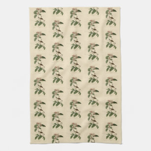 Bachman's Finch (Sparrow) Audubon Birds of America Kitchen Towel