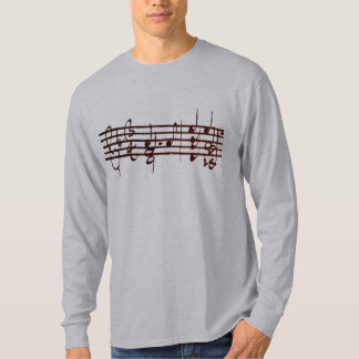 Bach's Chaconne for Violin - first 2 measures T-Shirt