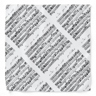 Bach's music bandana