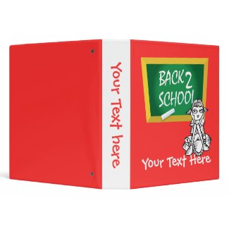 back to school binder