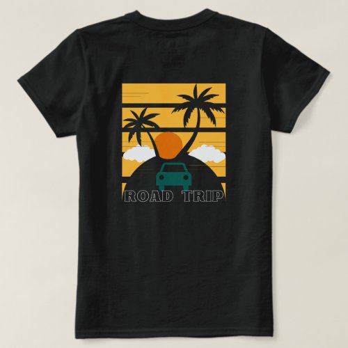 back and front Family Reunion Road Trip custom T_Shirt