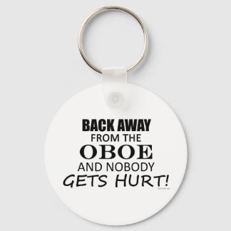 Back Away From The Oboe Keychain