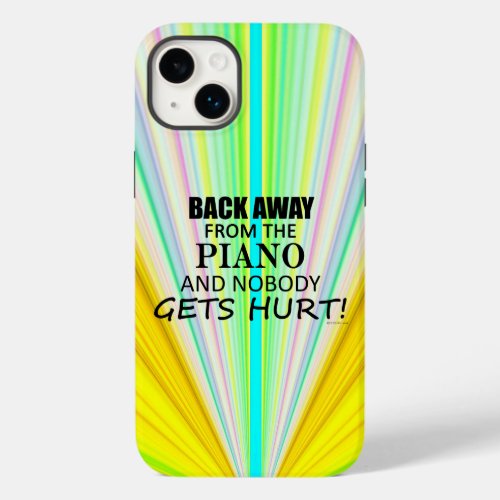 Back Away From The Piano Case_Mate iPhone Case