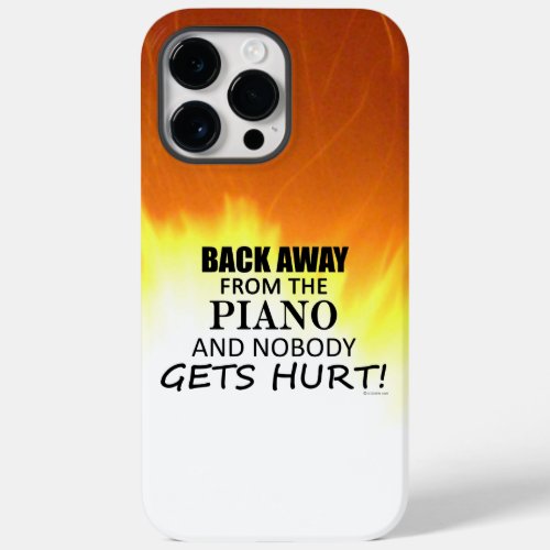 Back Away From The Piano Case_Mate iPhone Case