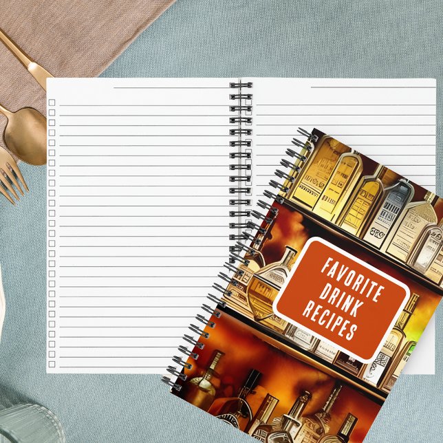 Back Bar Favorite Cocktail Recipes Notebook (Creator Uploaded)