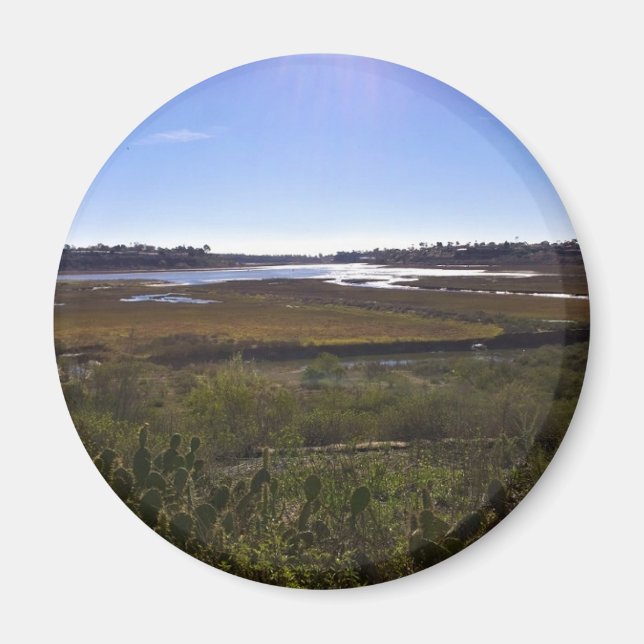 Back Bay, Newport Beach, California Magnet (Front)