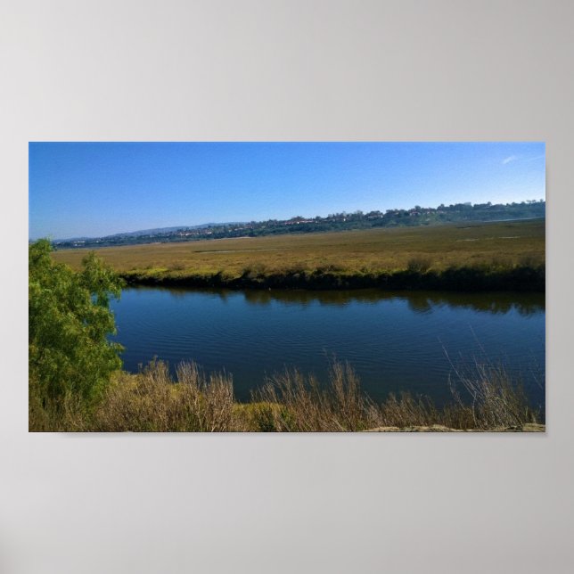 Back Bay, Newport Beach, California Poster (Front)