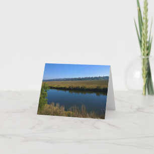 Back Bay, Newport Beach, California Thank You Card
