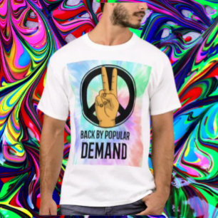 Back By Popular Demand   Peace Sign Tie-Dye Shirt