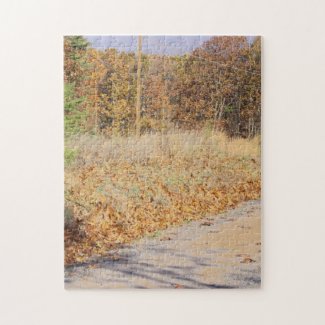 Back Country Road 11 x 14 Jigsaw Puzzle