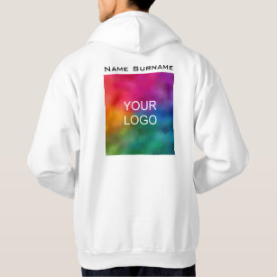 White name shop brand hoodies