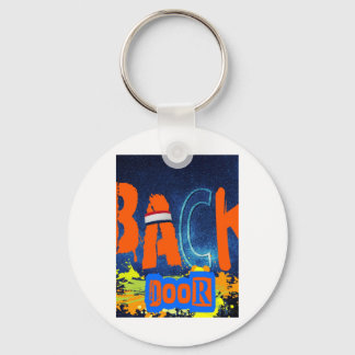 “back Door Chemistry” Design Chiffon Top Keychain