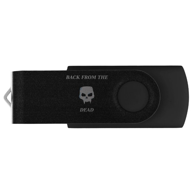 Back from the Dead usb USB Flash Drive (Back)