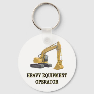 BACK HOE KEYCHAIN
