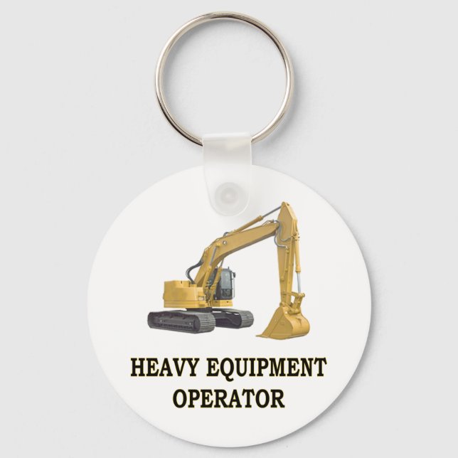 BACK HOE KEYCHAIN (Front)