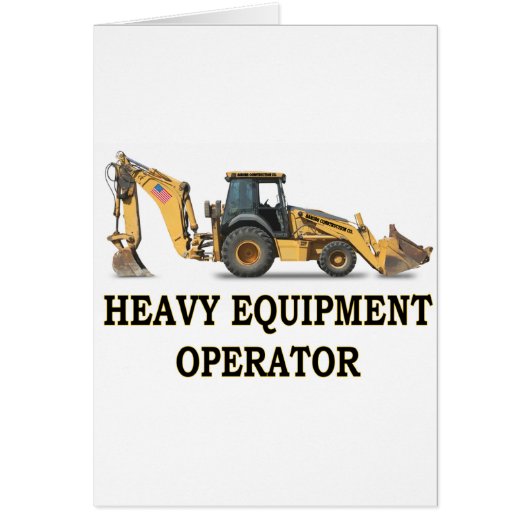 BACK HOE LOADER CARDS (Front)