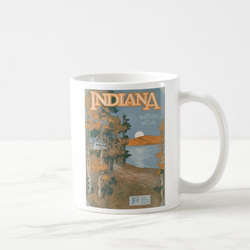 Back Home Again In Indiana Coffee Mug