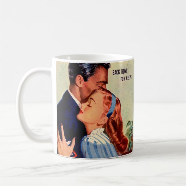 Back Home for Keeps Coffee Mug (Left)