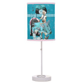 Back In The 50's Table Lamp (Front)