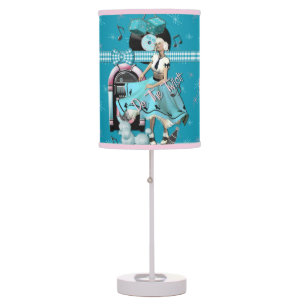 Back In The 50's Table Lamp