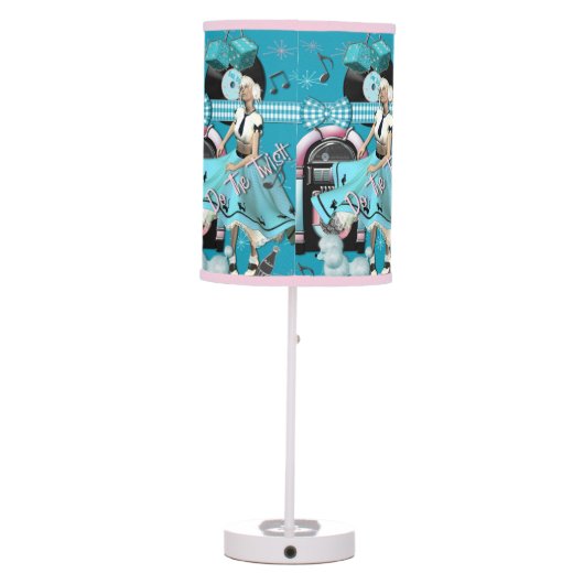 Back In The 50's Table Lamp (Back)