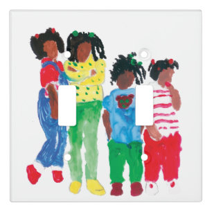 "Back In The Day" Light Switch Plate