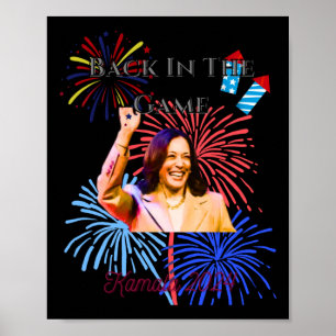 Back In The Game Kamala 2024  Poster