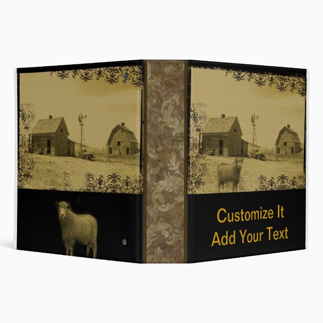 Back In Time- 2 Inch Binder (Background)