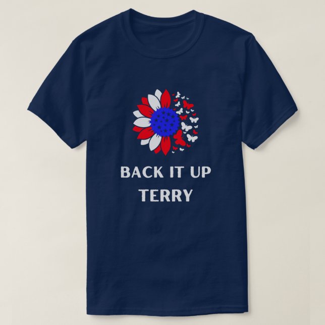 back it up terry essential t-shirt (Design Front)