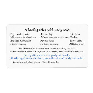 Back label for Daisy front