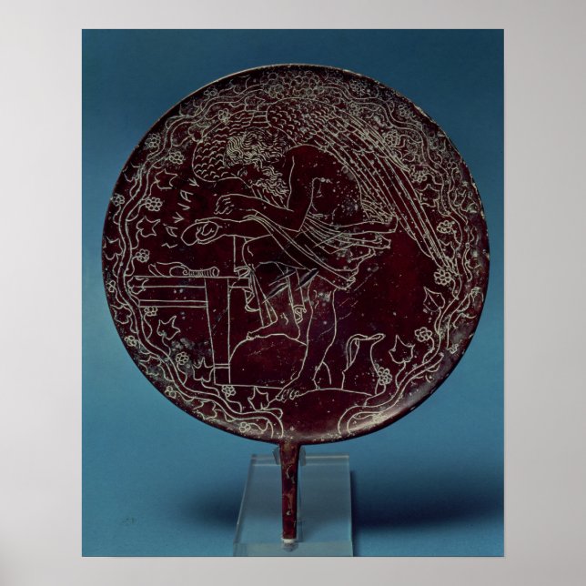 Back of a bronze mirror poster (Front)
