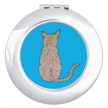 Back of Cat Azure Blue