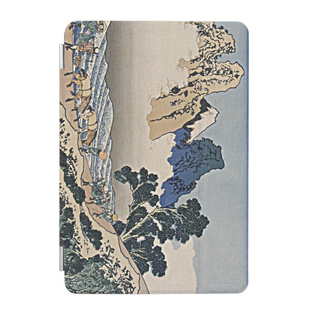 Back of Fuji mountain from Minobu river Hokusai   iPad Mini Cover (Front)