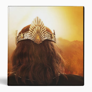 Back of Head with Crown 3 Ring Binder