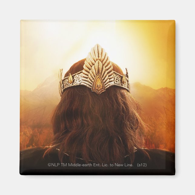 Back of Head with Crown Magnet (Front)