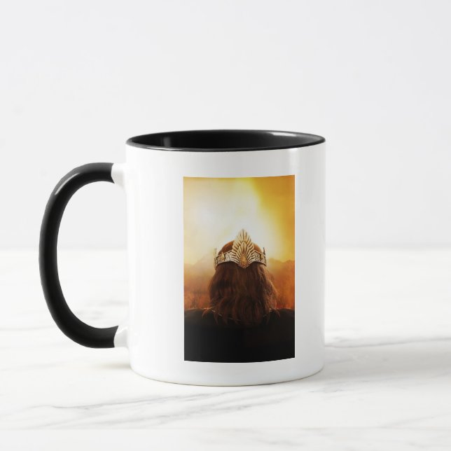 Back of Head with Crown Mug (Left)