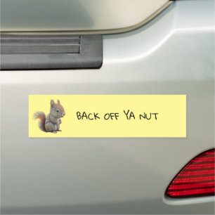 BACK OFF BUMPER MAGNET