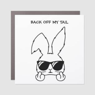 Back off Car magnet