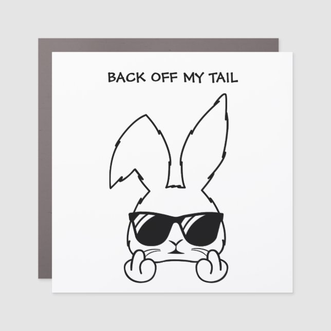 Back off Car magnet (Front)