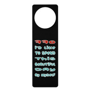 Back Off Door Hanger