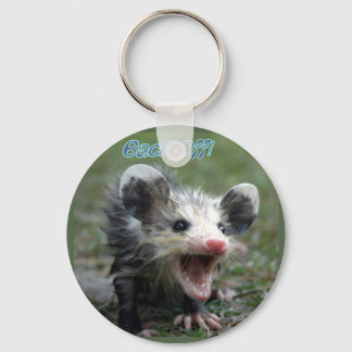 Back Off Keychain