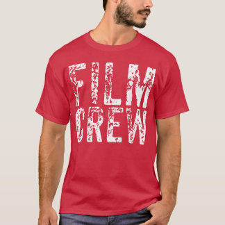 BACK ONLY Film CrewV Movie Production Seteam vinta T-Shirt