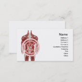 Back pain business card (Front/Back)